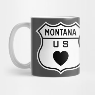 Montana US Highway Mug